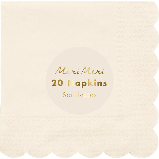 Cream Napkins, Small