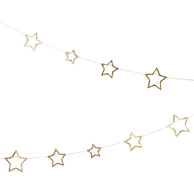 Gold Star Garland - Garlands - 1