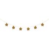 Gold Knitted Star Garland - Wall Décor - 4 - thumbnail