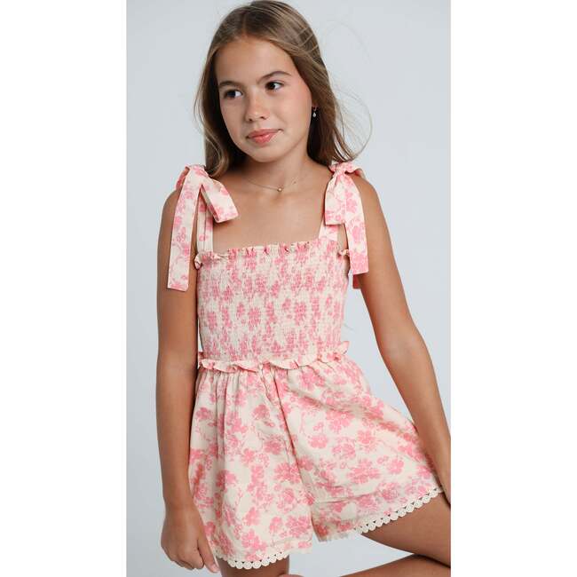 Shellona Romper in Pink Petal
