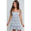Reine Dress in Blue Riverie - Dresses - 1 - thumbnail