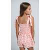 Shellona Romper in Pink Petal - Rompers - 2