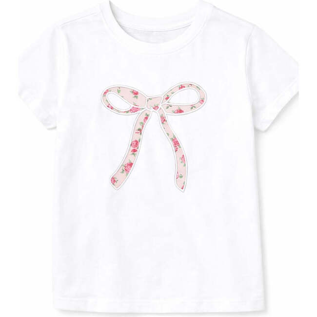 Bow T-Shirt in Petite Rose - T-Shirts - 3
