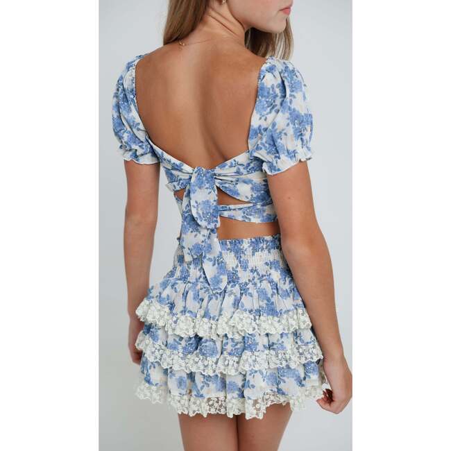 Coco Skirt in Blue Reverie