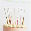 Dipped Glitter Candles, Multicolor - Tableware - 4 - thumbnail