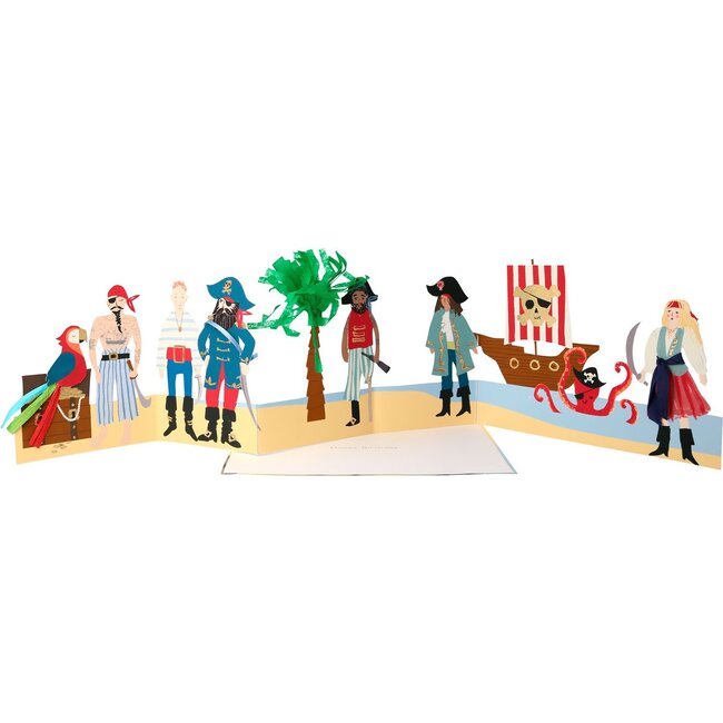 Pirate Concertina Card