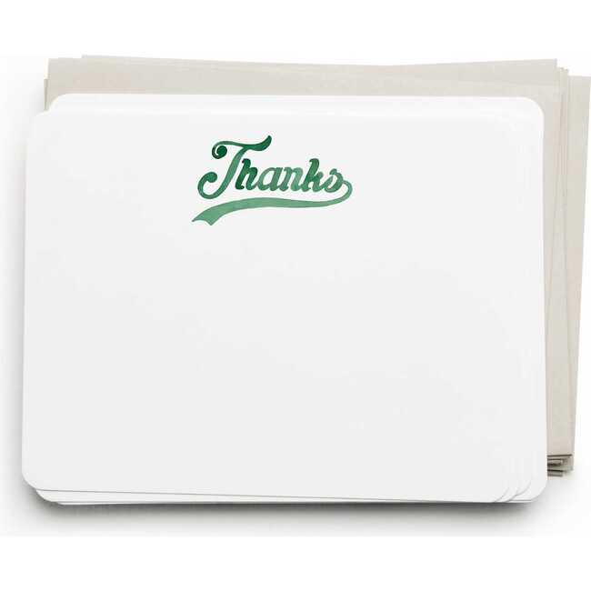 Varisty Thanks Flat Note Set