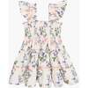 The Tiny Ellie Nap Dress - Pink Scallop Bow Chintz - Dresses - 1 - thumbnail