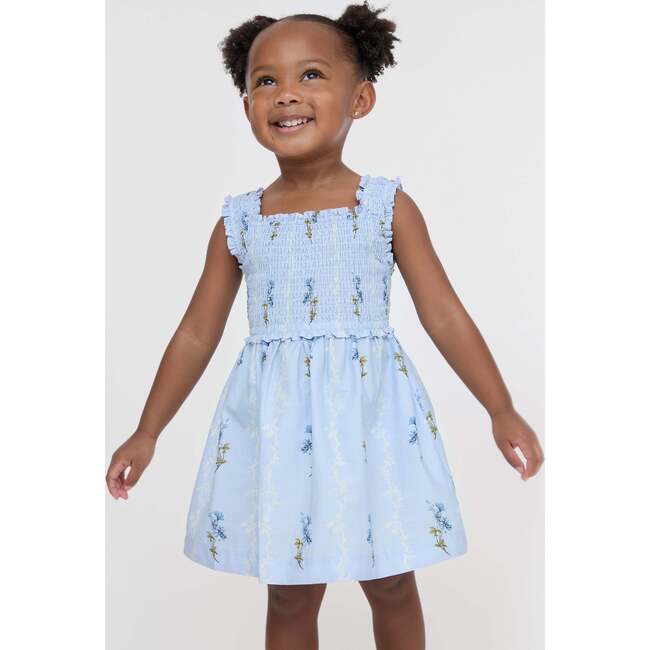 The Tiny Nora Nap Dress - Bluebell Waltz