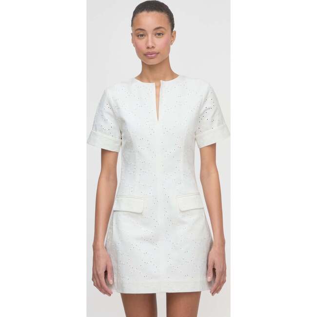 The Renata Dress - Ivory Eyelet