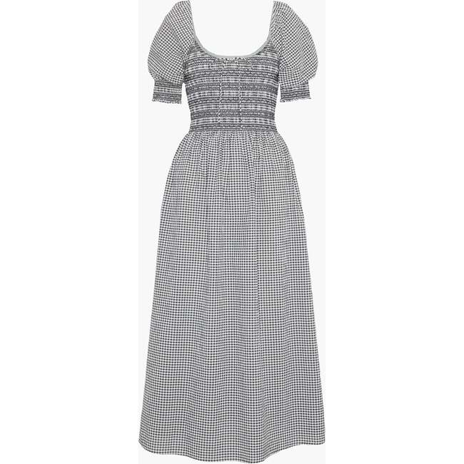 The Madeline Nap Dress - Black/Sand Gingham