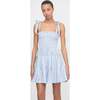 The Ribbon Charlotte Nap Dress - Blue Petal Stripe - Dresses - 3