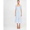 The Louisa Nap Dress, Blue Petal Stripe - Dresses - 2