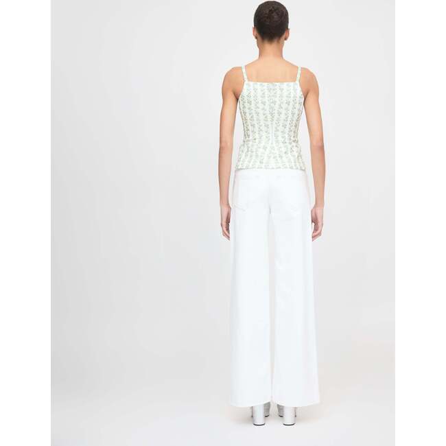 The Racquel Top - Brocade Vine Stripe - Tank Tops - 5