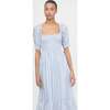 The Louisa Nap Dress, Blue Petal Stripe - Dresses - 3