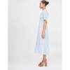 The Louisa Nap Dress, Blue Petal Stripe - Dresses - 4