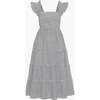 The Ellie Nap Dress, Black/Sand Gingham - Dresses - 1 - thumbnail