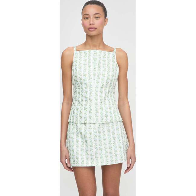 The Racquel Top - Brocade Vine Stripe - Tank Tops - 7