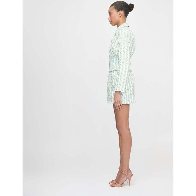 The Hallie Skirt - Brocade Vine Stripe - Skirts - 5