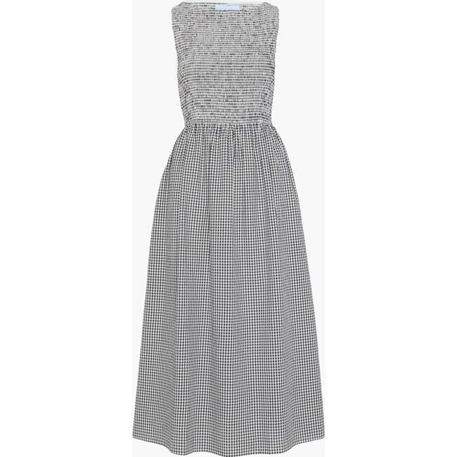 The Cosima Nap Dress - Black/Sand Gingham