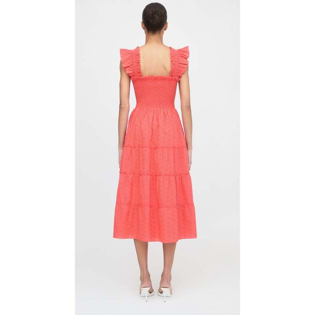 The Ellie Nap Dress, Coral Daisy Broderie - Dresses - 3