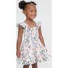 The Baby Ellie Nap Dress - Pink Scallop Bow Chintz - Dresses - 2 - thumbnail