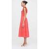 The Ellie Nap Dress, Coral Daisy Broderie - Dresses - 4