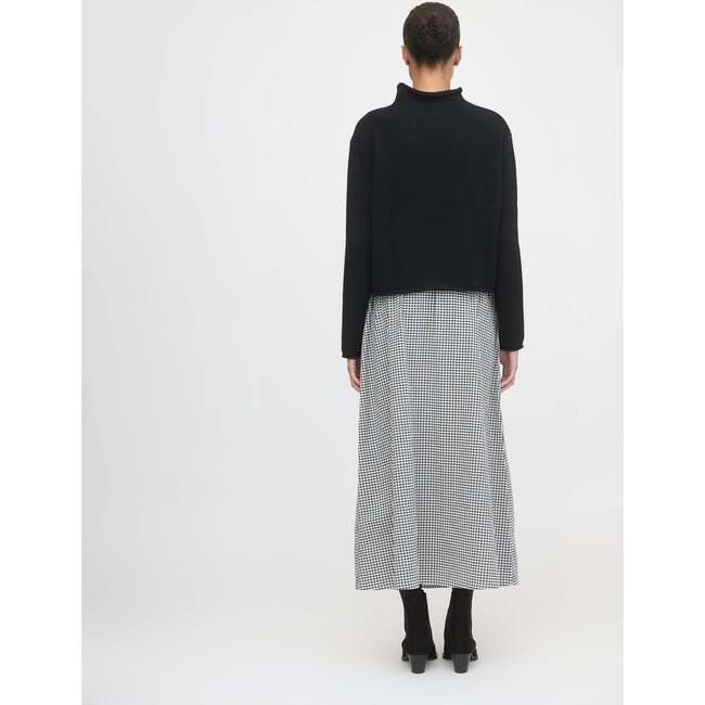 The Delphine Nap Skirt - Black/Sand Gingham - Skirts - 4