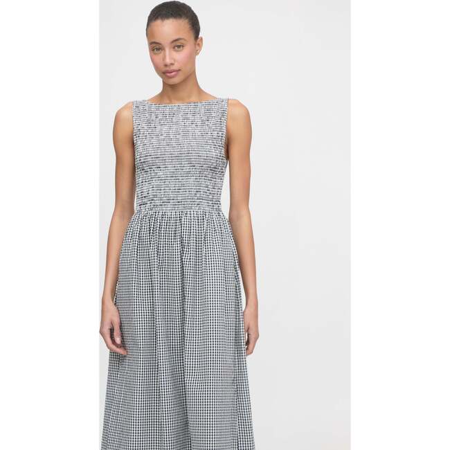 The Cosima Nap Dress - Black/Sand Gingham - Dresses - 3