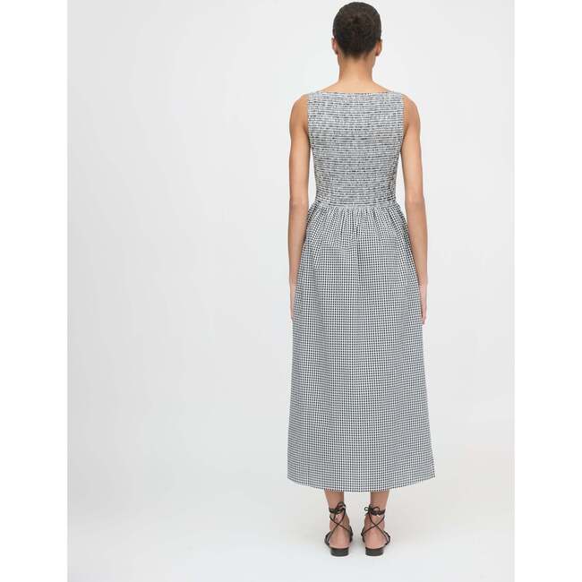 The Cosima Nap Dress - Black/Sand Gingham - Dresses - 5