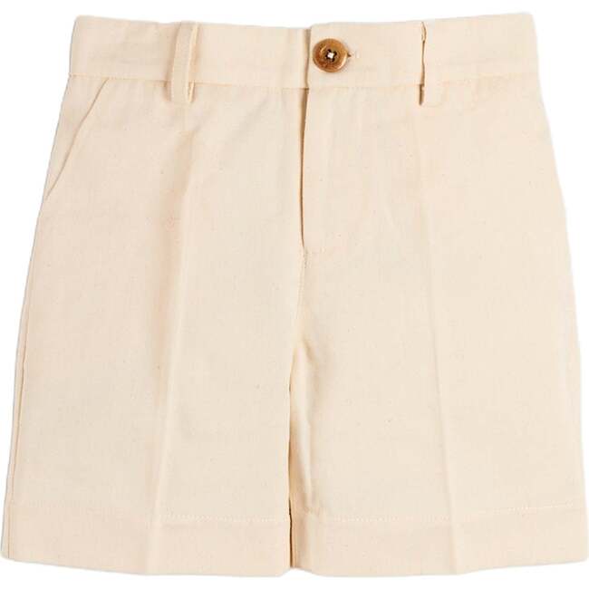 Tailored Shorts, Cream