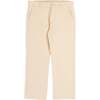 Plain Chino Trousers, Cream - Pants - 1 - thumbnail