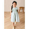 Pip Check Smocked Sleeveless Dress, Green - Dresses - 4
