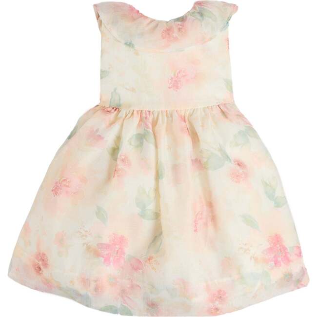 Lillie Floral Sleeveless Dress, Pink