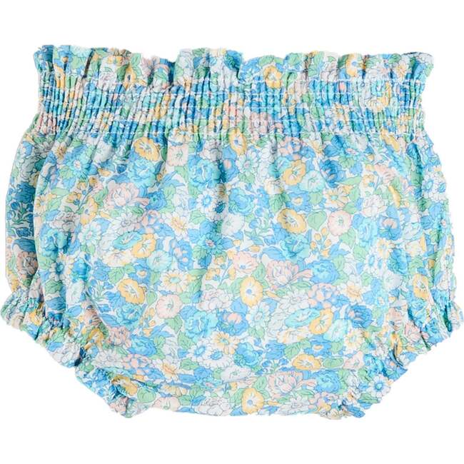 Leontyne Floral Elasticated Waist Bloomers, Blue Made with Liberty Fabric