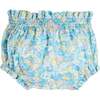 Leontyne Floral Elasticated Waist Bloomers, Blue Made with Liberty Fabric - Bloomers - 1 - thumbnail