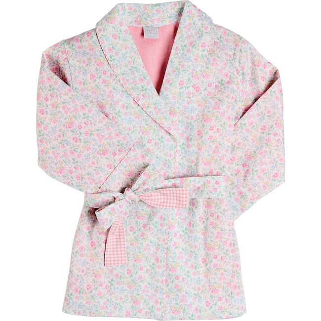 Harriet Floral Light Weight Dressing Gown, Pink