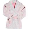 Harriet Floral Light Weight Dressing Gown, Pink - Dresses - 1 - thumbnail