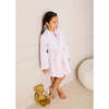 Harriet Floral Light Weight Dressing Gown, Pink - Dresses - 2 - thumbnail