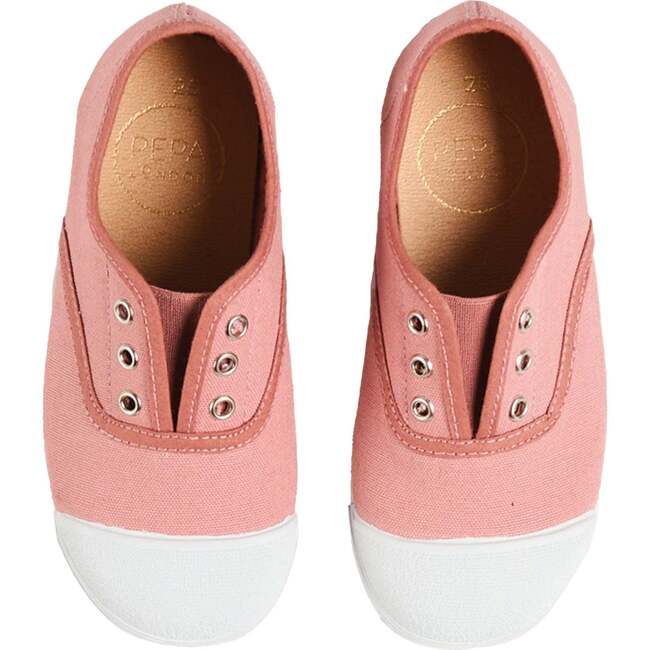 Canvas Plimsolls, Dusty Raspberry