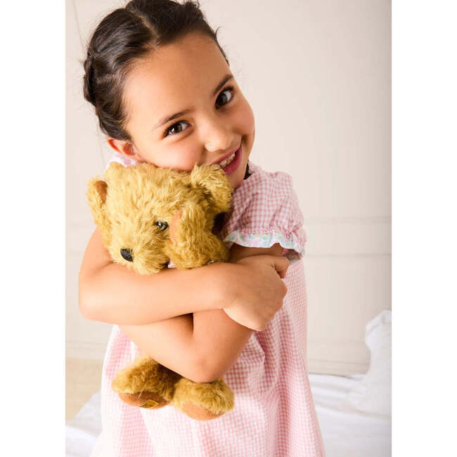 Beauchamp Gingham Ruffle Hem Floral Trim Night Dress, Pink - Nightgowns - 4