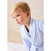 Barnaby Stripe Light Weight Dressing Gown, Blue - Dresses - 3 - thumbnail