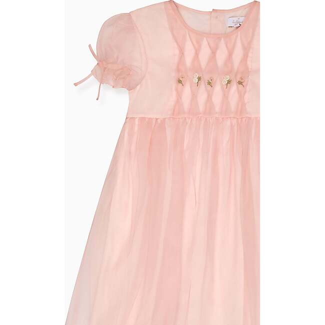 Blush Alba Silk Ceremony Girl Dress - Dresses - 3