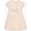 Pink Floral Stripe Arcadia Girl Hand-Smocked Dress - Dresses - 3