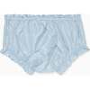 Light Blue Manon Silk Ceremony Baby Girl Bloomers - Bloomers - 2