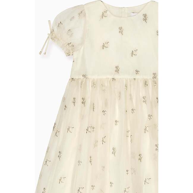 Ivory Gardenia Ceremony Girl Dress - Dresses - 3