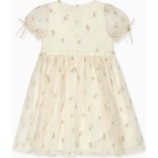 Ivory Gardenia Ceremony Girl Dress - Dresses - 4