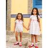 Ivory Rose Stripe Lana Girl Dress - Dresses - 5