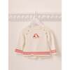 Red Stripe Ancla Cotton Baby Knitted Set - Mixed Apparel Set - 5