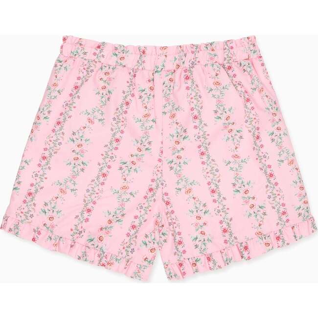 Pink Garland Flores Cotton Girl Shorts - Shorts - 3